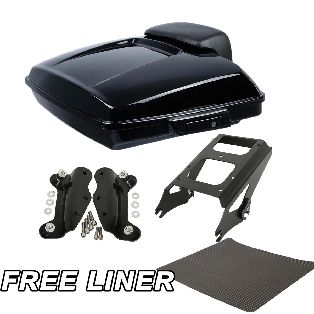 Razor Trunk Mount Rack Pad & Docking Kit for Harley Electra Glide (2009–2013)