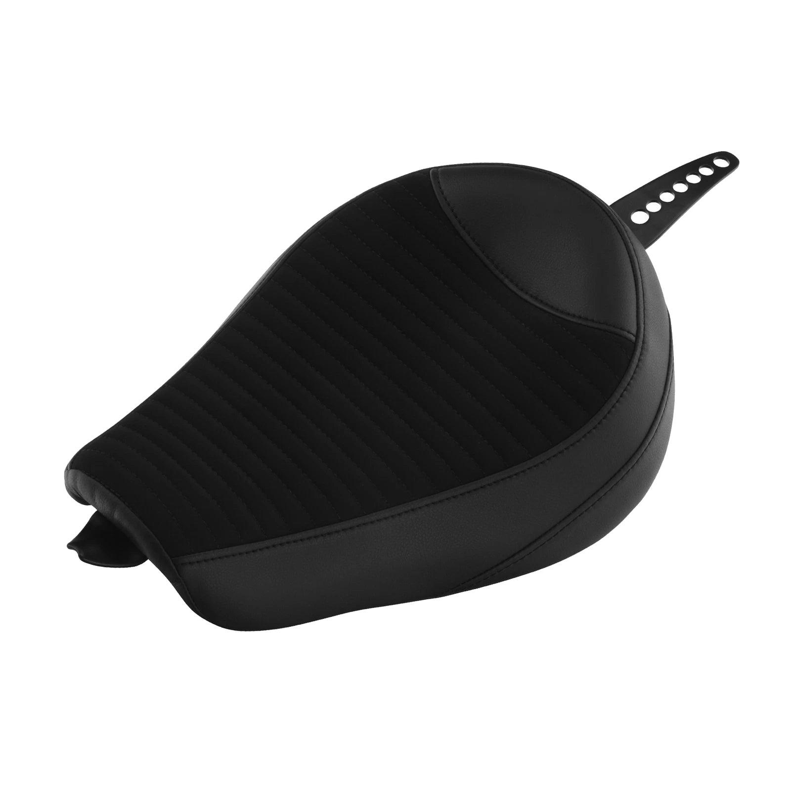 Black Front Driver Solo Seat for Harley Sportster XL883 1200 48 72 (2010–2022)