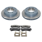 DuraGo Rear Rotors & Bosch QuietCast Ceramic Disc Brake Pads Kit for Suburban 2500 (1999–2023)