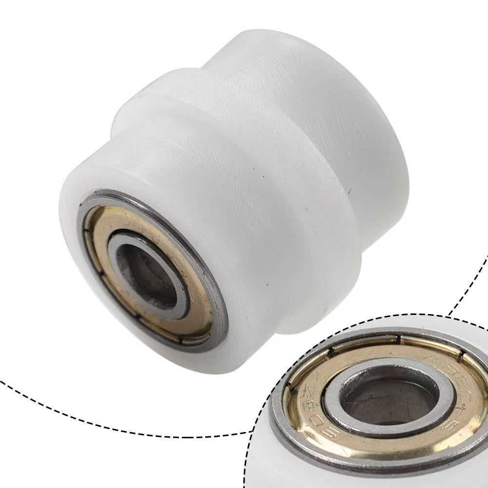 Chain Pulley Roller Slider Tensioner Wheel Guide for Street Bike (8MM)