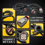 Right Tail Light Wire Socket Harness for Silverado Sierra 1500 2500HD (EXV)