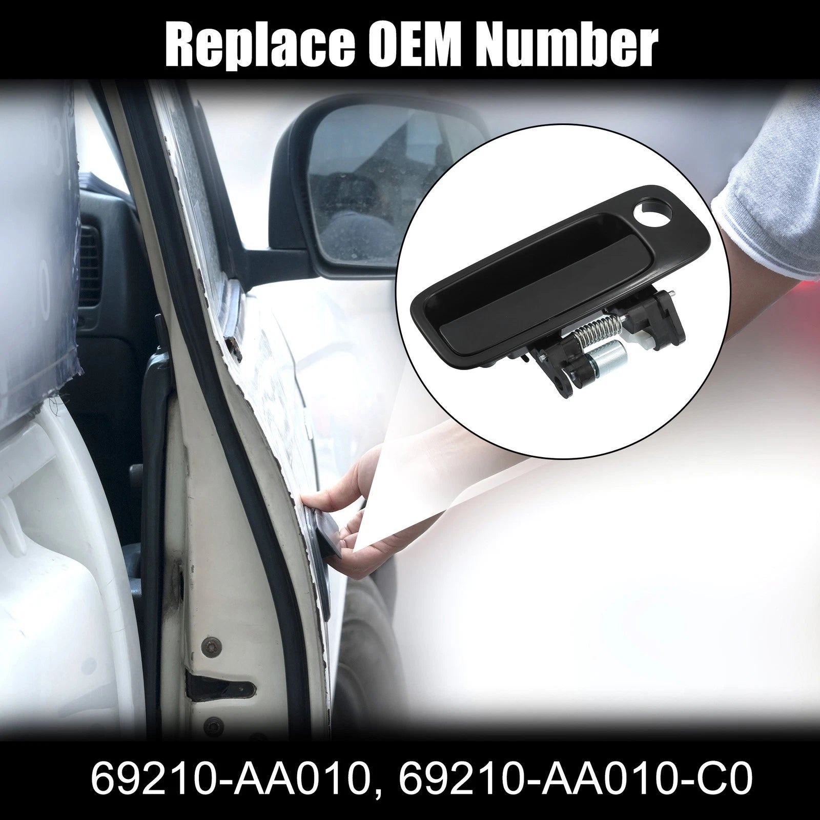 Front Right Passenger Side Door Handle for Toyota Camry (1997–2001)