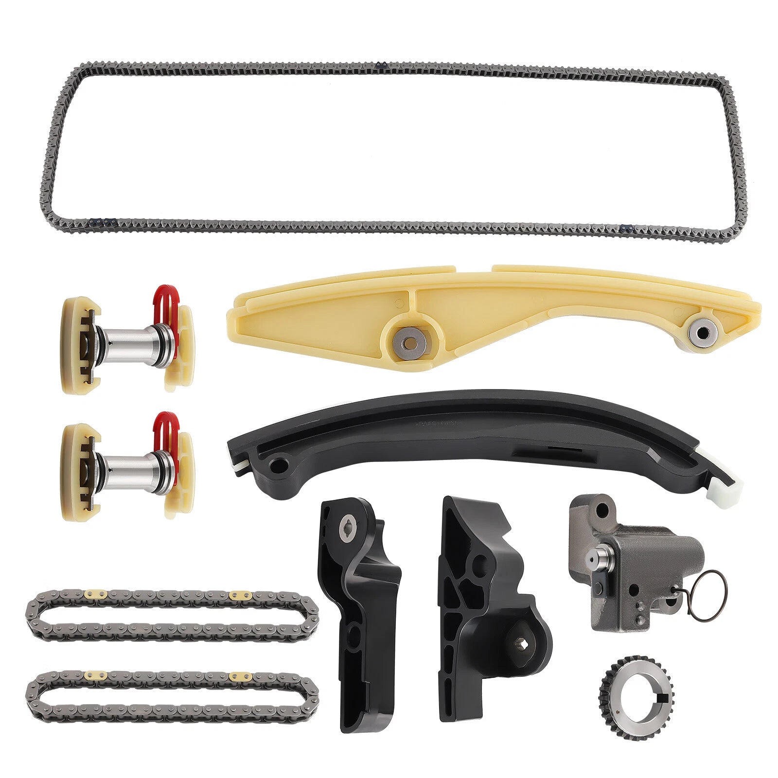 Timing Chain Kit for Ford Edge, Explorer, F150, Flex, Mustang, Taurus, Transit (3.5L, 3.7L)