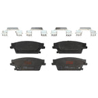 Set of 4 Disc Brake Pads for Cadillac SRX (2004–2009)