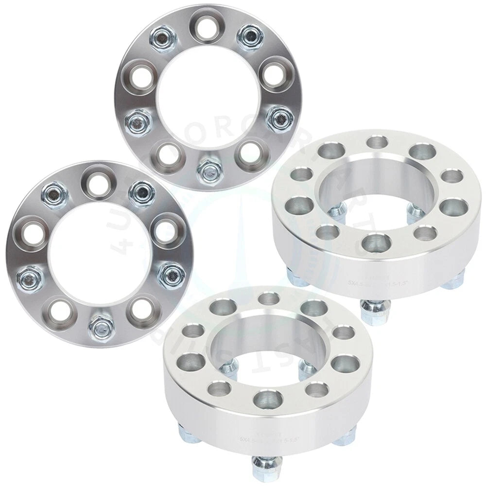 Set of 4 Wheel Spacers for Mazda 3 CX-9 (1.5" 5x4.5 12x1.5)