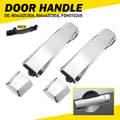 2 Chrome Exterior Door Handles for Nissan Armada Titan (2004–2015)