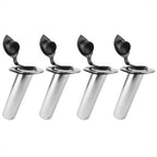 Set of 4 Flush Mount Fishing Rod Holders for 30 Degree Angled Installation