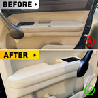 Leather Front Door Panels Armrest Cover for Honda CR-V (2007–2012) Beige Tan