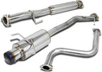 Stainless Steel Cat Back Exhaust System w/4" Tip for Honda Accord (1990–1993)