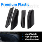 Set of 4 Roof Rack Rail End Cover Caps for Toyota 4Runner (2003–2009)