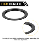 Engine Start Stop Button Knob Cover Ring for Toyota Tacoma (2016–2023) Black