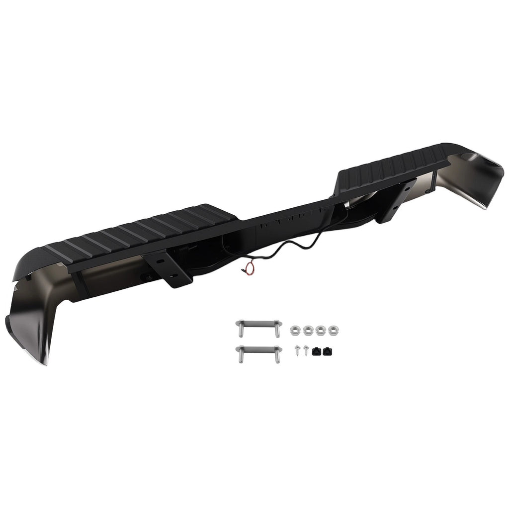 Chrome Rear Steel Bumper for Ford F-150 (2009–2014)