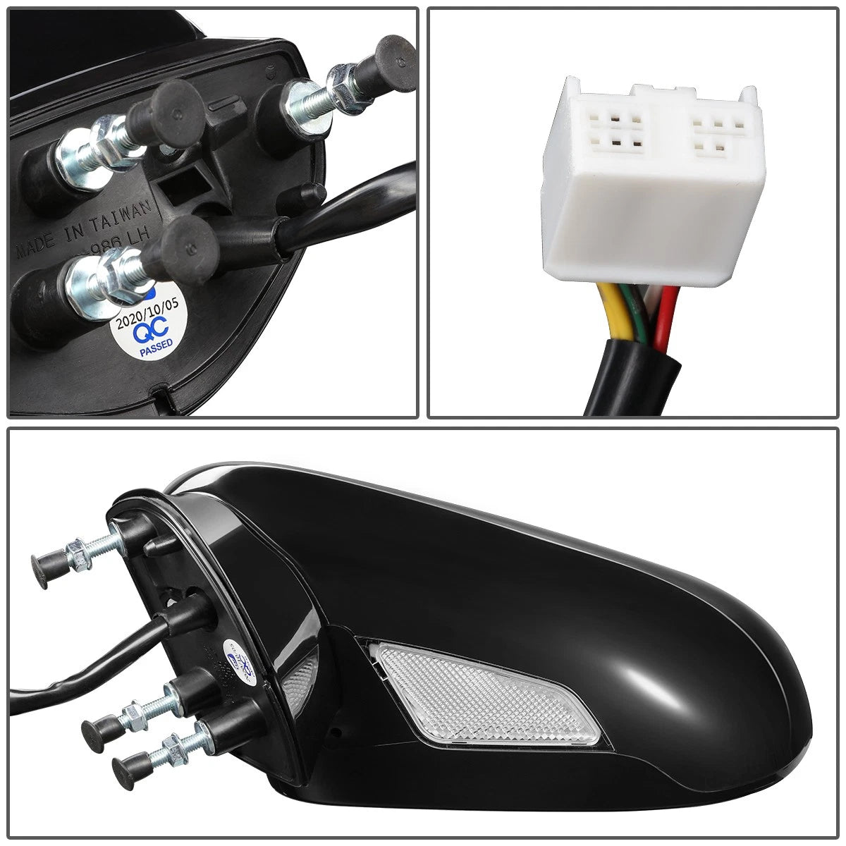 Power Heat Puddle Light Driver Side Mirror for Lexus IS250 IS350 (2006–2008)