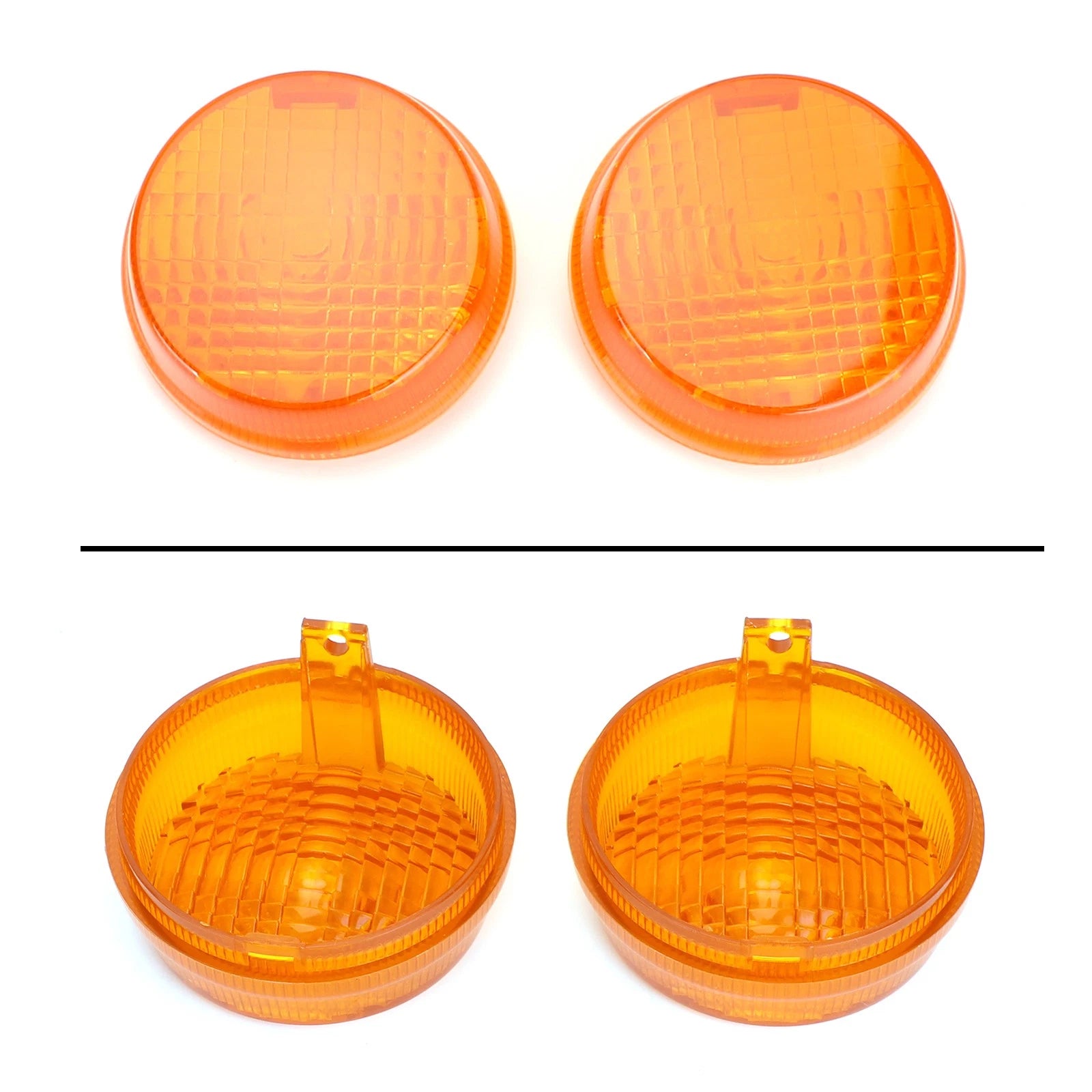 Turn Signal Light Lenses Cover for Honda Shadow Spirit VT750 (1997–2007)