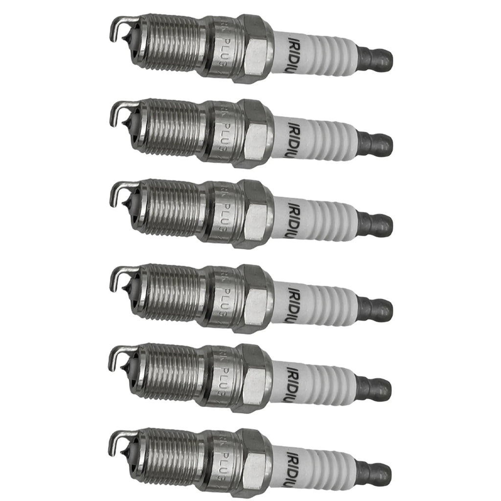 Set of 6 Iridium & Platinum Spark Plugs for Ford Ranger, Mazda B4000, Jaguar X-Type