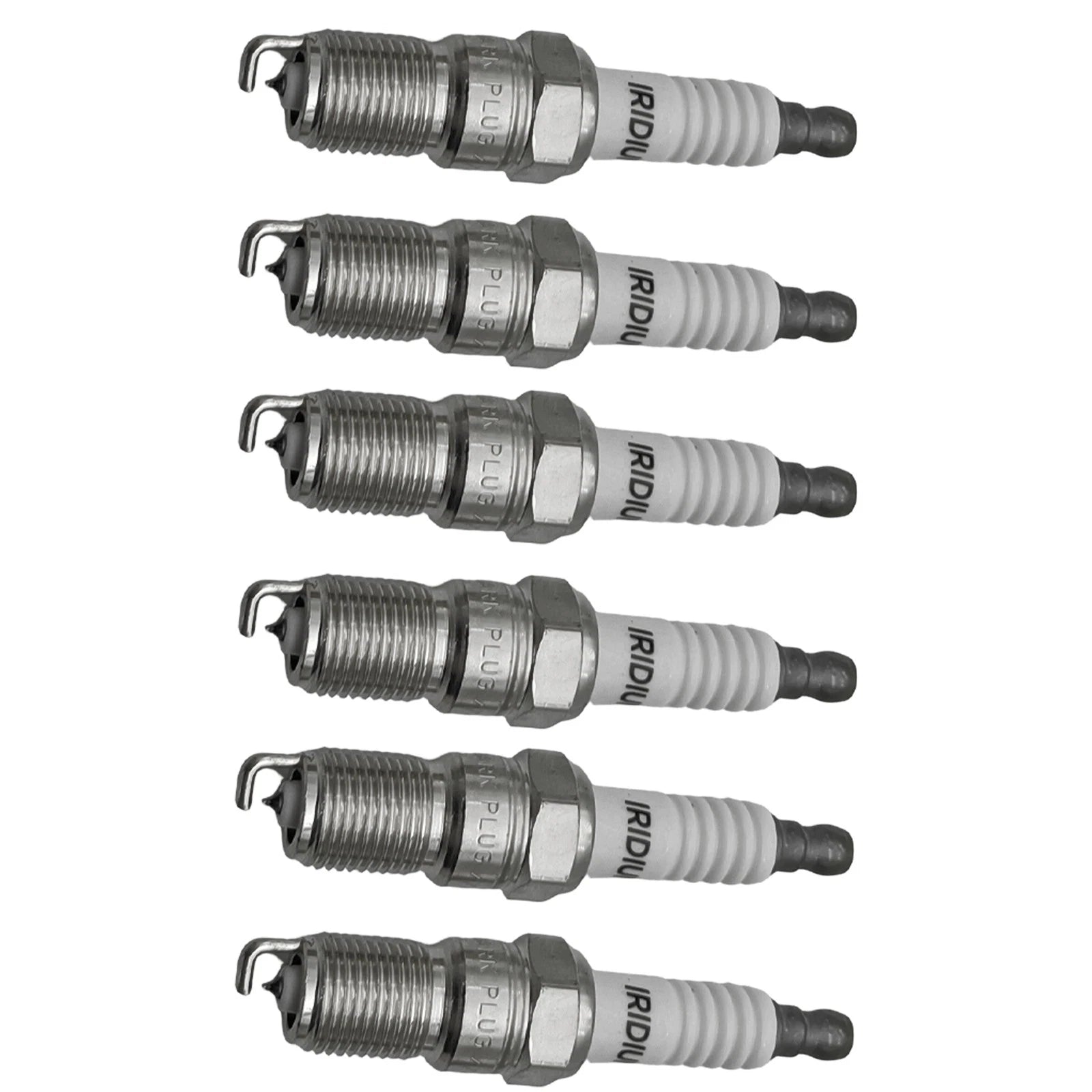 Set of 6 Iridium & Platinum Spark Plugs for Ford Ranger, Mazda B4000, Jaguar X-Type