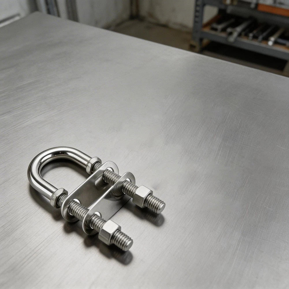 Stern Eye Tie Down U Bolt for Marine Boat (Stainless Steel)