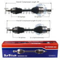 Set of 2 Front CV Axle Shafts for Ford F-150 SVT Raptor (2010–2014)