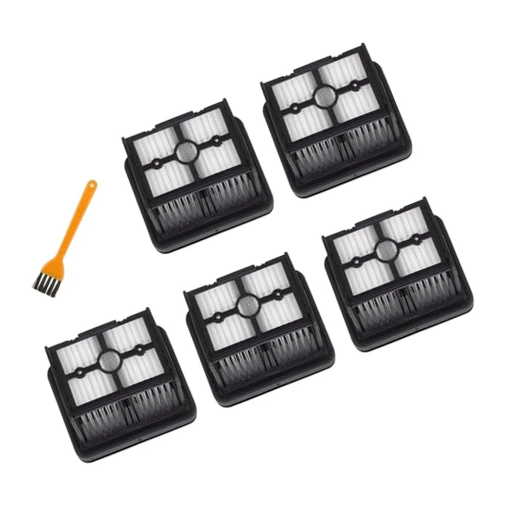 HEPA Filter Kit 5 Filters + 1 Brush for Dreame H12 Pro H12 FlexReach H12 Dual