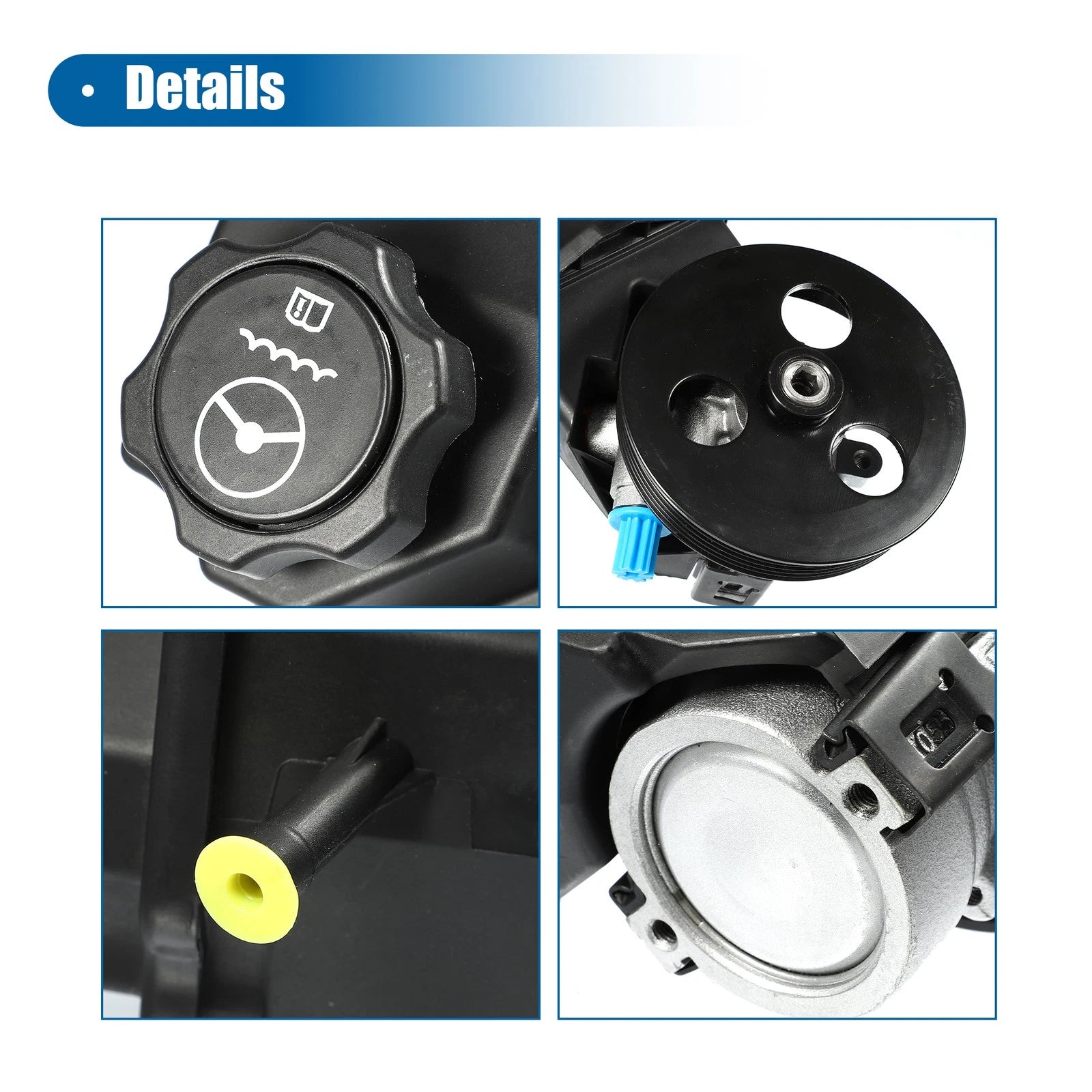 Power Steering Pump with Pulley for Chevrolet Impala (2006–2011) 20-69989
