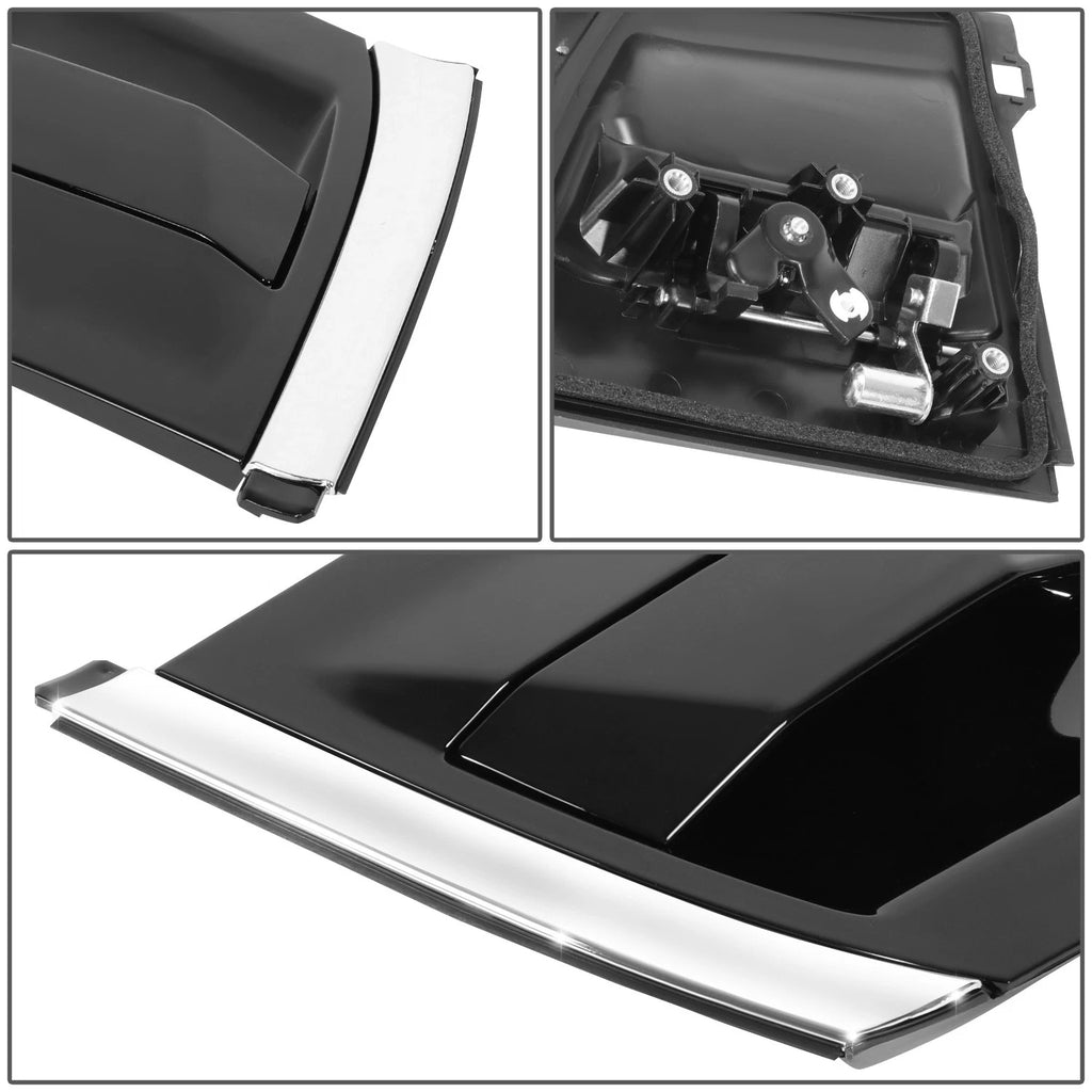 Chrome Black Rear Outer Door Handle for Acura ZDX (2010–2012)