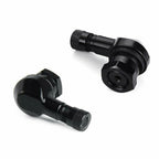 Aluminum Tire Valve Stem for Motorcycle (Black)