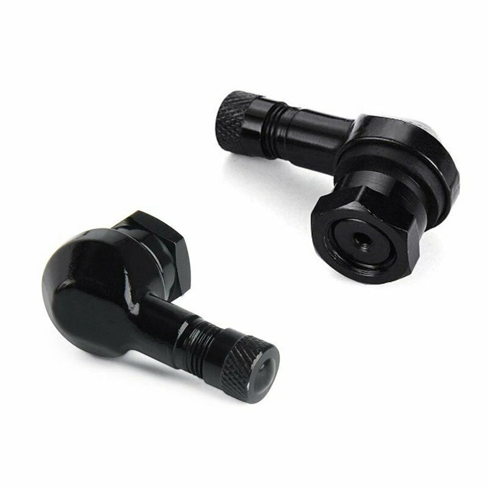 Aluminum Tire Valve Stem for Motorcycle (Black)