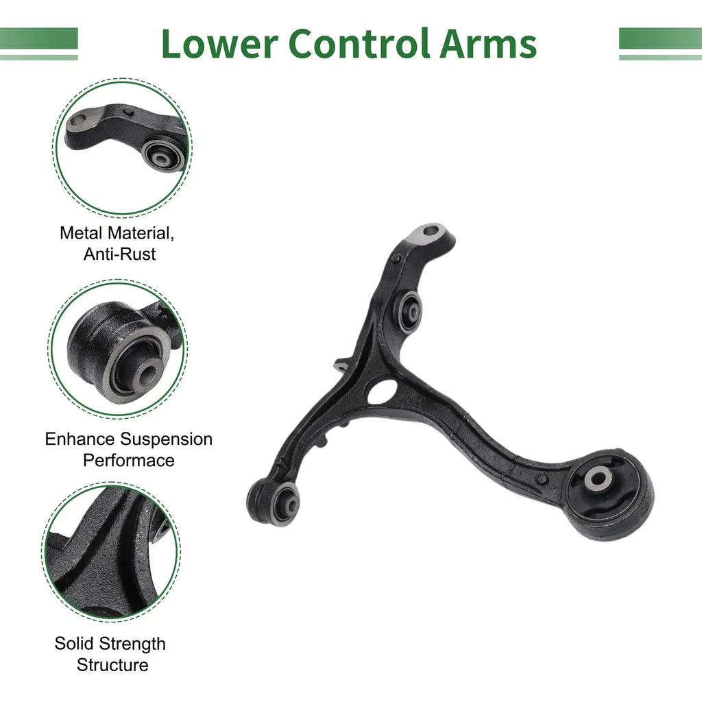 4pcs Front Suspension Kit Control Arm Ball Joints for Honda Accord (2003-2007)