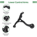 4pcs Front Suspension Kit Control Arm Ball Joints for Honda Accord (2003-2007)