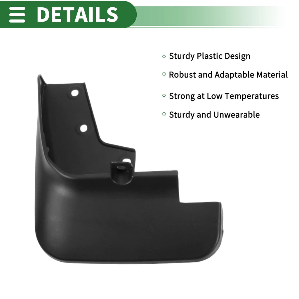 Mud Flaps Splash Guards for Ford Edge (2021) W/ Mount Accessories