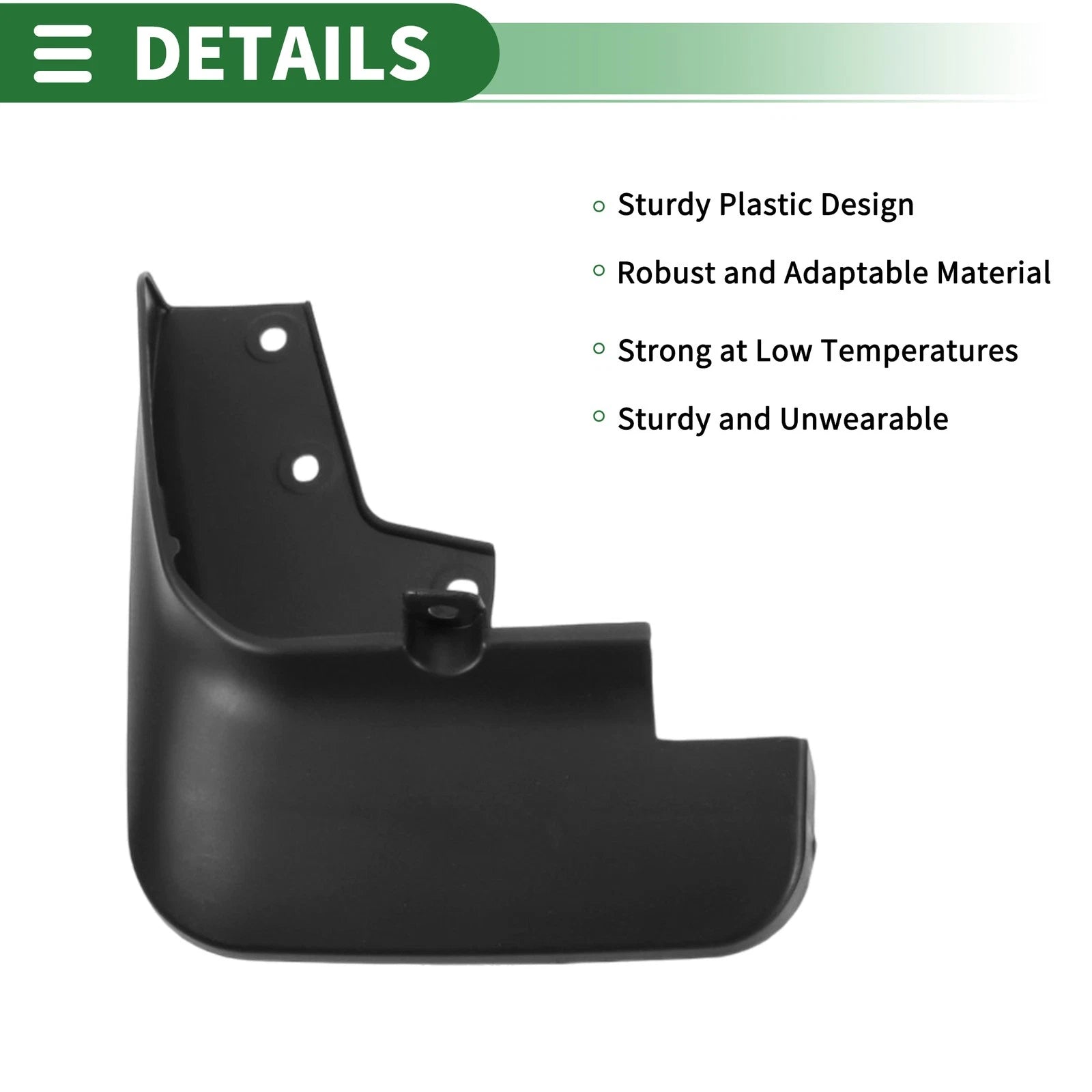 Mud Flaps Splash Guards for Ford Edge (2021) W/ Mount Accessories