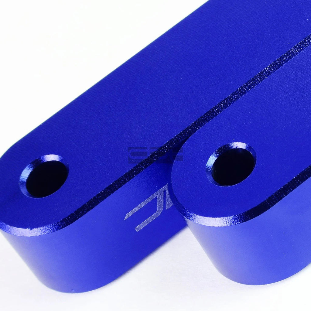 Hood Riser Spacer Kit for Honda Civic/Integra (1988–2001) - Blue Aluminum