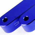 Hood Riser Spacer Kit for Honda Civic/Integra (1988–2001) - Blue Aluminum