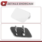 Front Left Bumper Trim Nozzle Cover for BMW X5 White (2007-2013)