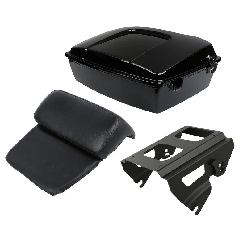 Chopped Trunk & Solo Mounting Rack for Harley Touring (2009–2013)