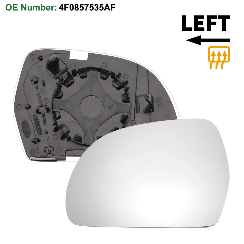Heated Mirror Glass for Audi A3 A4 A6 A8 Q3 A5 (2000–2023)