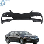Primed Front Bumper Cover for Acura TLX (2015–2017) with Sensor Holes