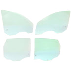 Set of 4 Door Glasses for Sedan Left Right