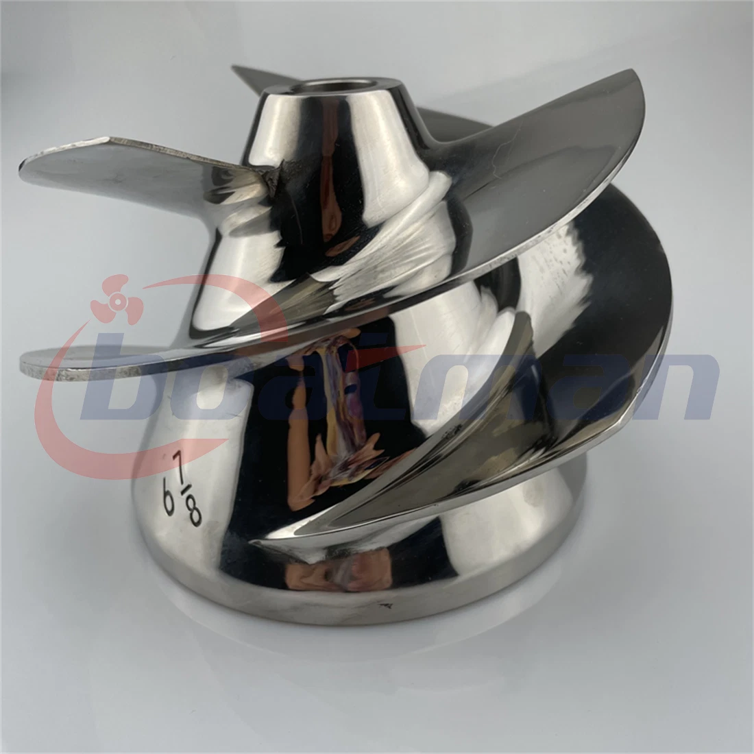 6 7/8" Stainless Steel Outboard Jet Impeller for Mercury Evinrude (60)