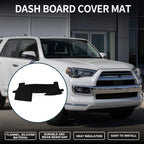 Dashboard Dash Cover Mat for Toyota Mark X (2004–2023) Black