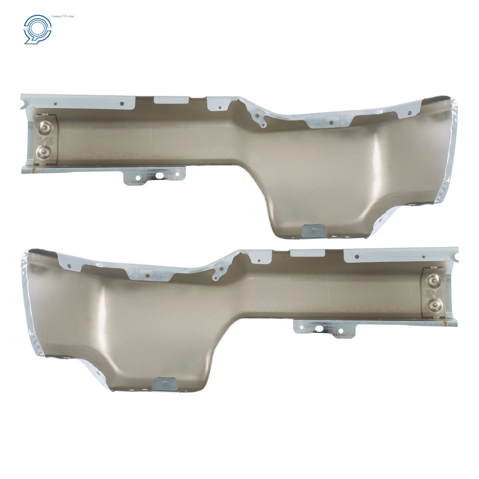 Chrome Front Bumper Split for Chevy Silverado 2500HD 3500HD (2020-2023)