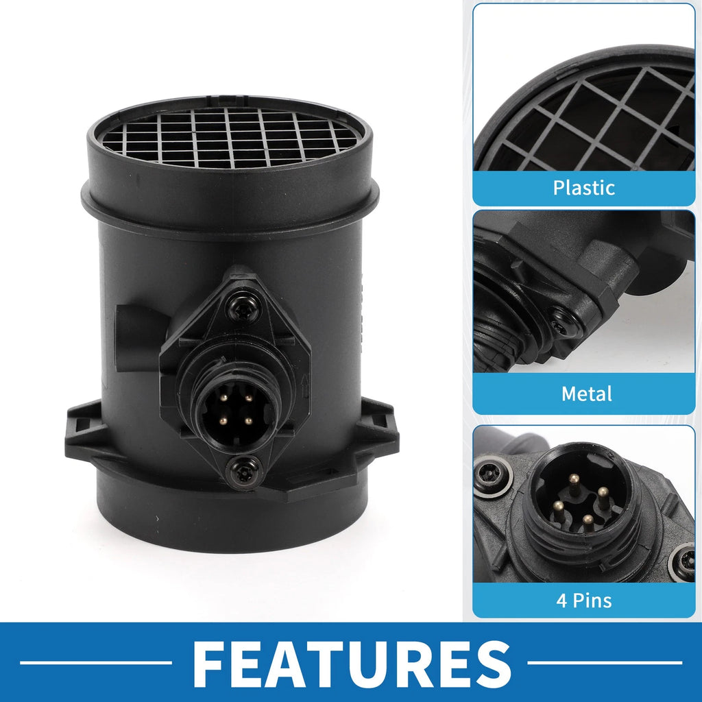 MAF Mass Air Flow Sensor No. 13621403123 for BMW 740i 740il (1993–1998)