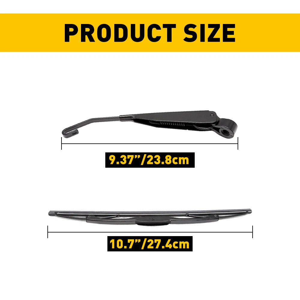 Rear Wiper Arm & Blade for Chrysler Town & Country, Dodge Grand Caravan (2008–2016)