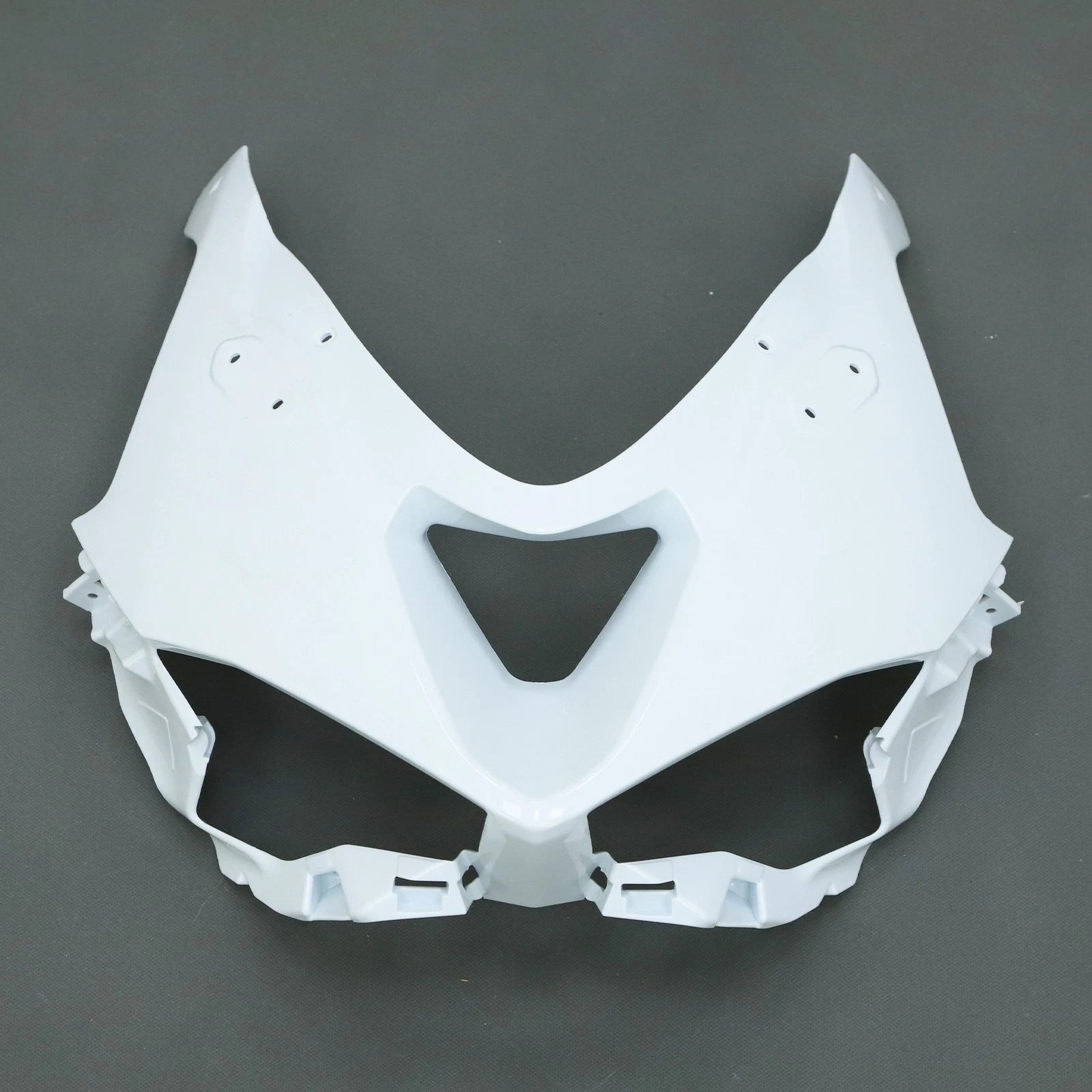 Unpainted Front Nose Cowl Upper Fairing for Kawasaki Ninja ZX6R (2024–2026)