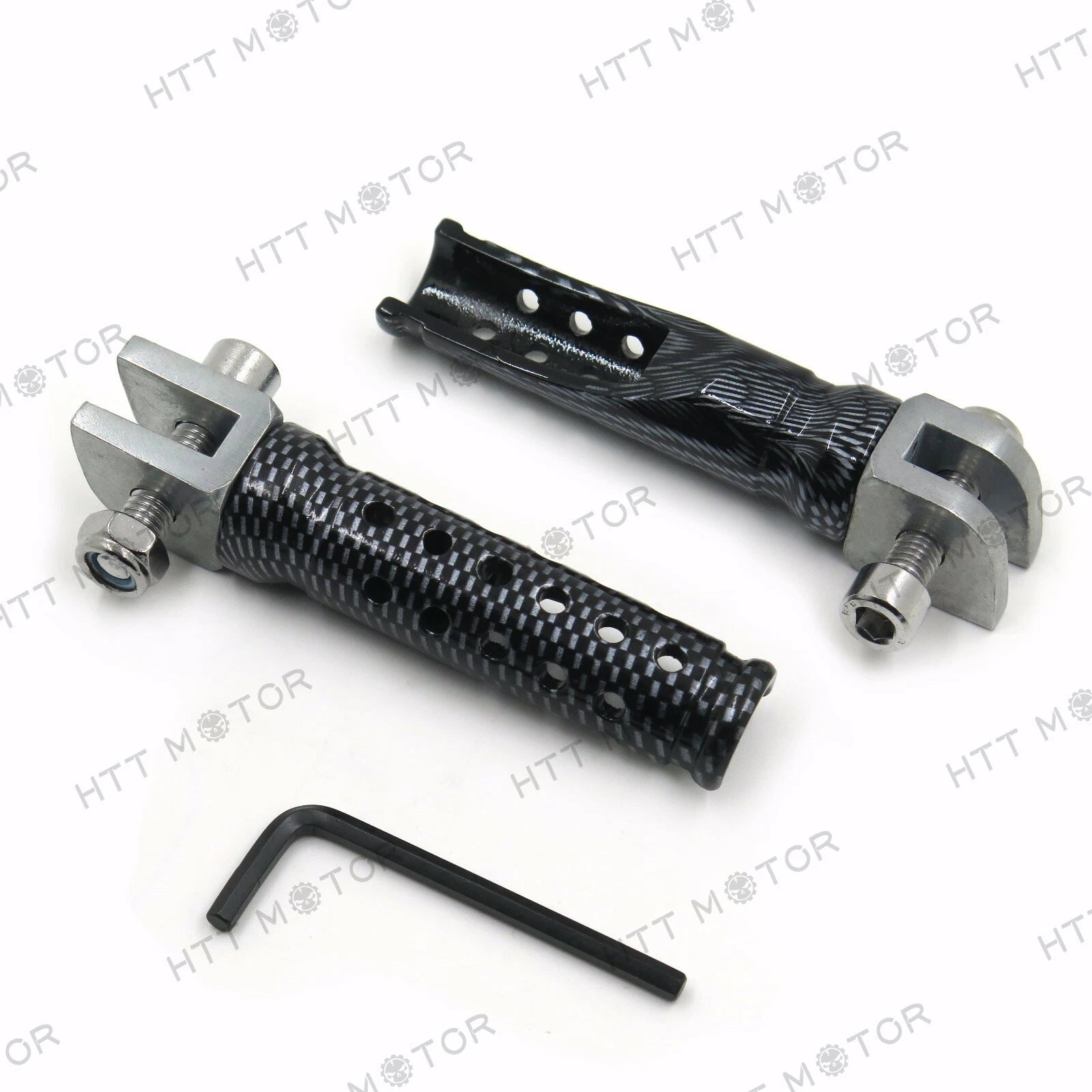 Foot Pegs for Yamaha FZR 600, XJ 600S, YZF 600R, 750R, 1000, FZS1, FZ-1, R1, R6 (1990–2006)