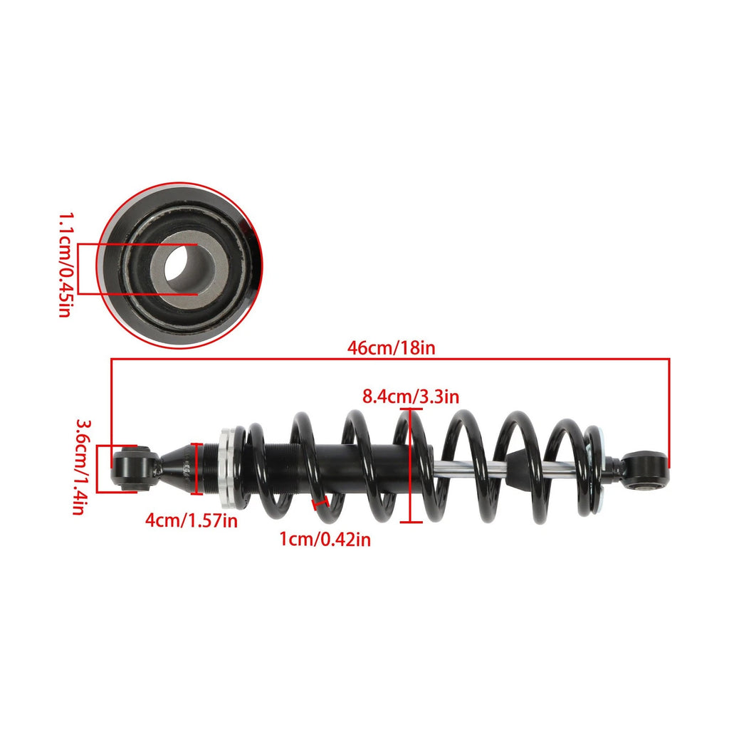 L&R Front Shocks for Kawasaki Mule PRO-DX PRO-DXT PRO-FX PRO-FXT (2016–2023) 45014-0558