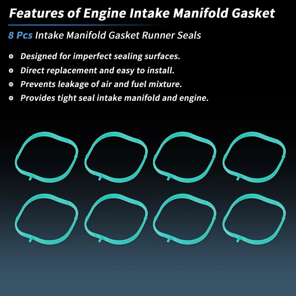 Intake Manifold Gasket Runner Seals for Chevrolet Tahoe (2015–2024)