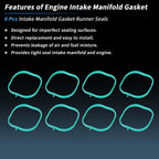 Intake Manifold Gasket Runner Seals for Chevrolet Tahoe (2015–2024)