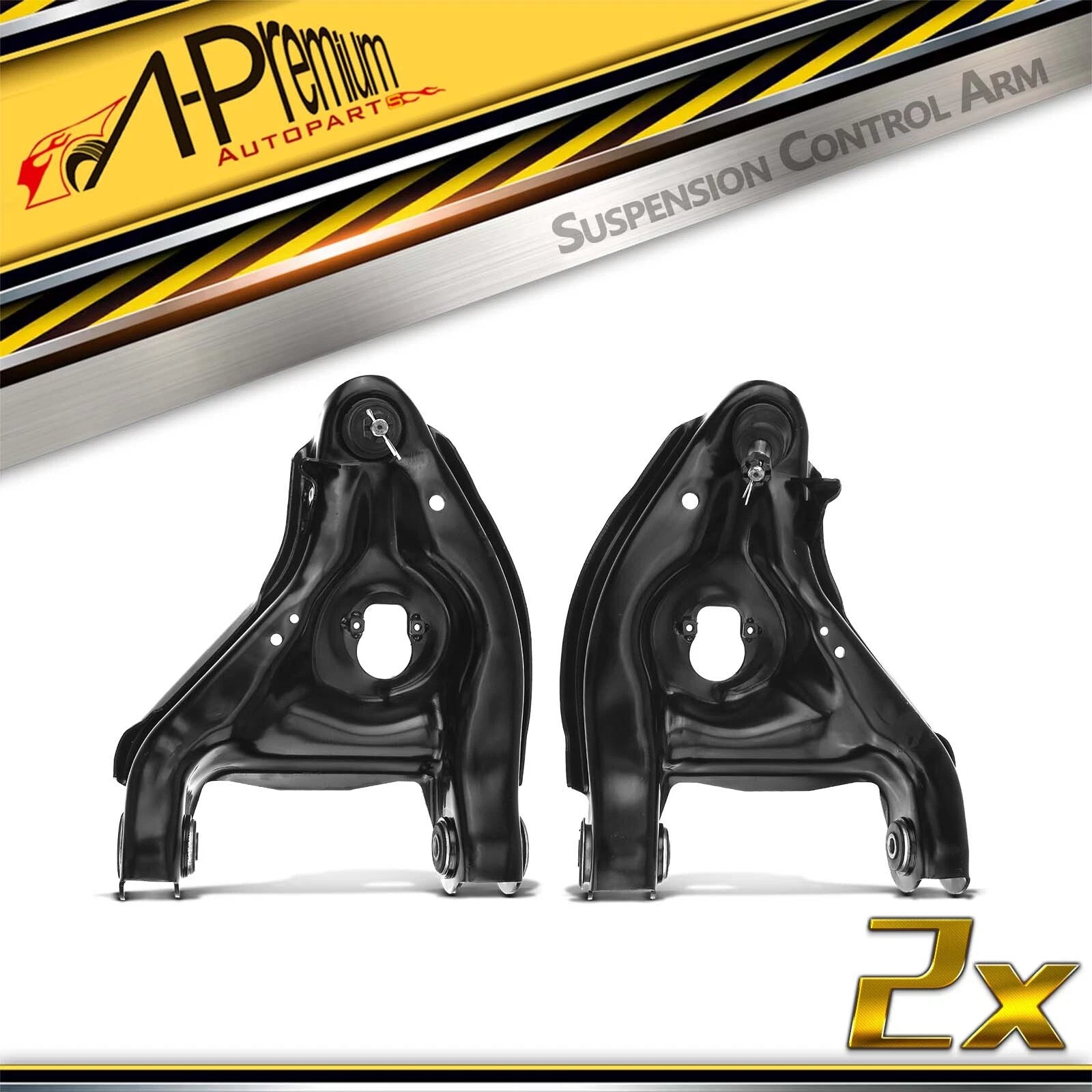 2X Front Lower Control Arm with Ball Joint for Chevy Tahoe (2000–2006)
