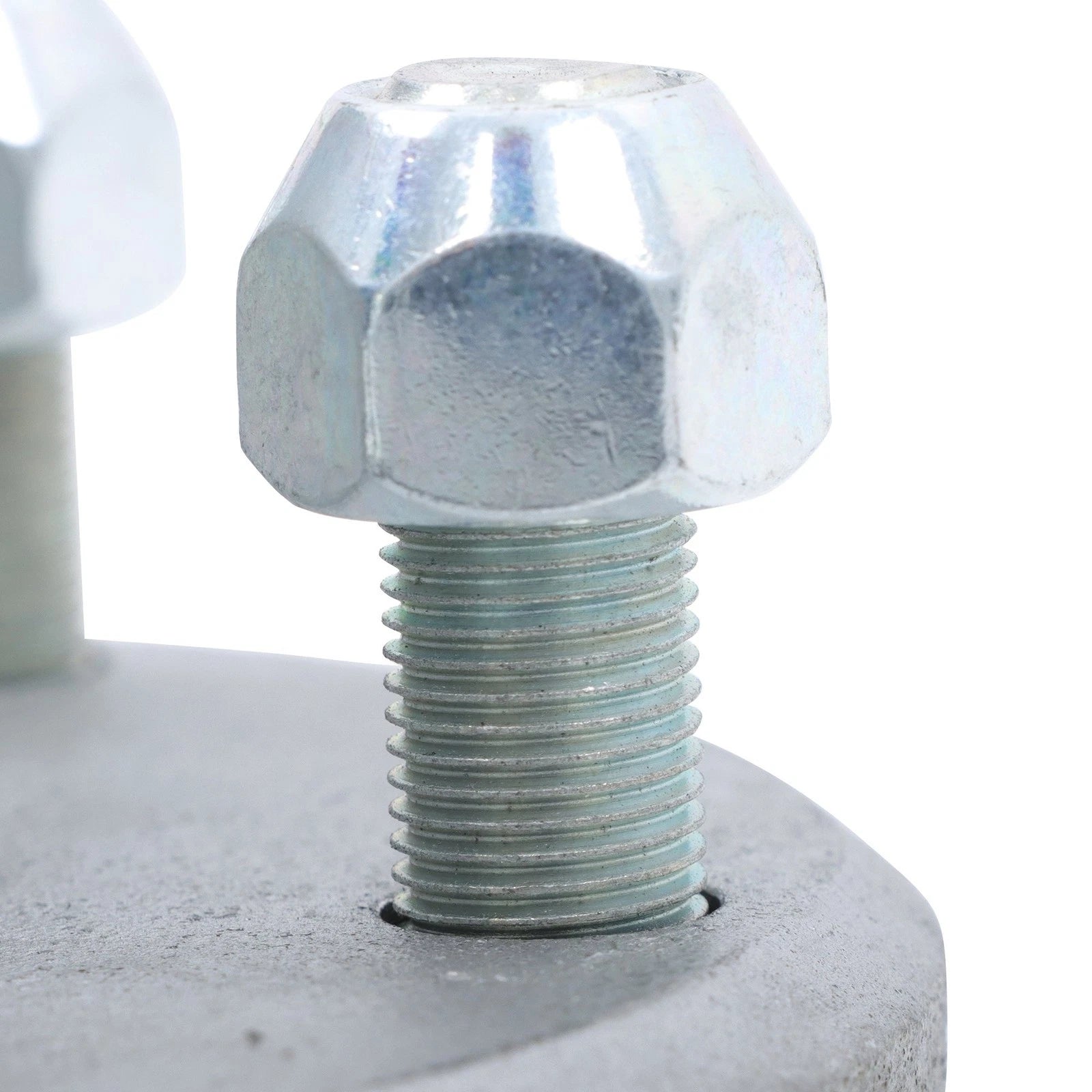 Set of 5 Galvanized Trailer Hubs for 2" Axles